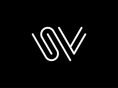 SV logo brand clean design icon identity illustration initial logo lettermark logo logodesign logoforsale minimalist monogram logo monoline sv sv logo vector