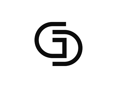 GD brand branding clean design gd gd logo graphic design icon identity illustration initial lettermark logo logo for sale logodesign minimal minimalist monogram simple vector