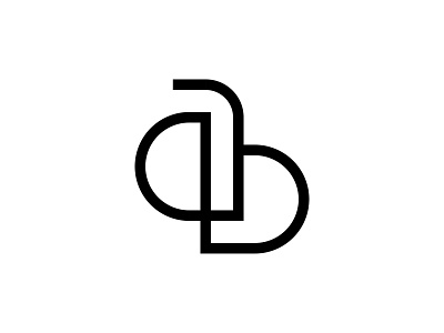 AB monogram ab ab logo brand branding clean creative design icon identity initial logo lettermark logo logodesign logoforsale minimal minimalist monogram logo monoline simple vector