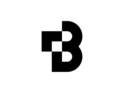 B + Arrow by logojoss on Dribbble