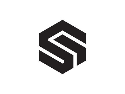 SI bold logo brand branding design geometric logo icon identity lettermark logo logo design logo designer logo for sale minimal logo minimalist logo monogram logo polygon si si logo simple logo