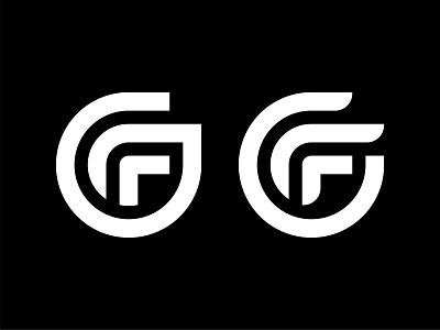 GF logo brand branding design gf logo icon identity illustration letter gf lettermark logo logo design logo designer logo for sale logo inspiration minimal minimalist monogram simple symbol