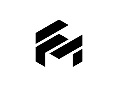 FM abstract logo abstract brand branding creative design fm logo icon identity letter fm lettermark logo logo design logo designer logo for sale logo inspiration minimal monogram