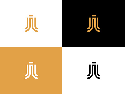 JL Monogram Logo jl logo logodesigns monogram logo