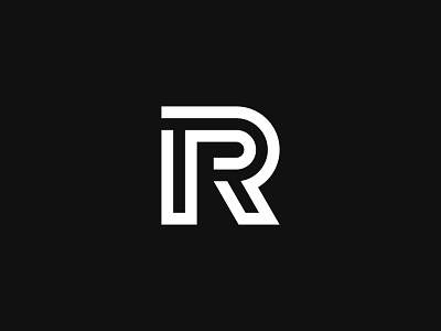 RP Logo brandmark creative logo identity logo logomark monogram rp simple logo