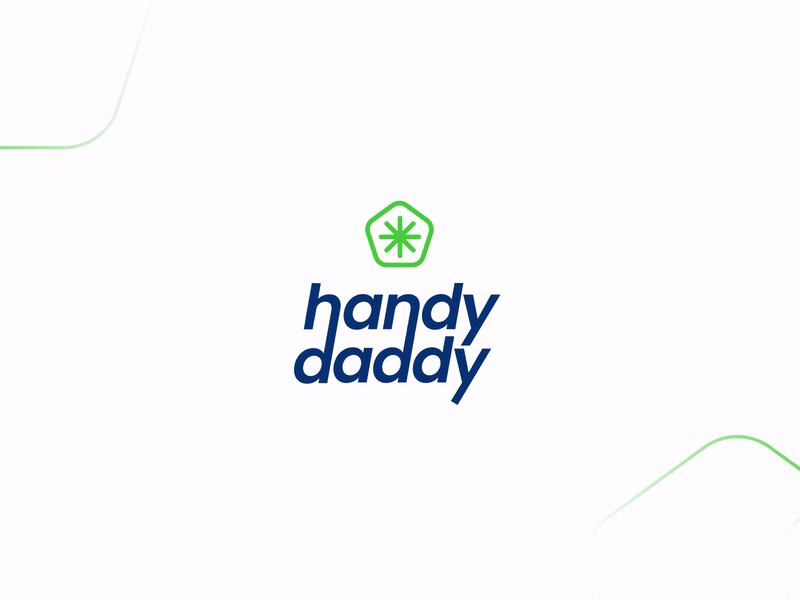 Handy Daddy - Logo Animation adobe illustrator animation branding design graphic design logo