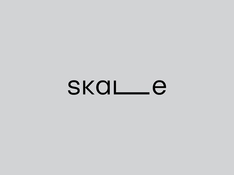 Skale / Logo animate branding design dynamic logo graphicdesign identity logo minimalist motion typographic