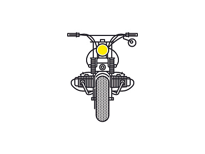 R80 art artwork bmw design graphicdesign illustration line art minimalist motobike motor motorcycle r80 scrambler vector