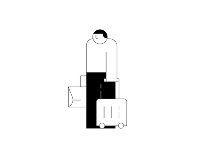 Man art artwork character design designstripe graphicdesign illustration lineart minimalist the flat guy vector