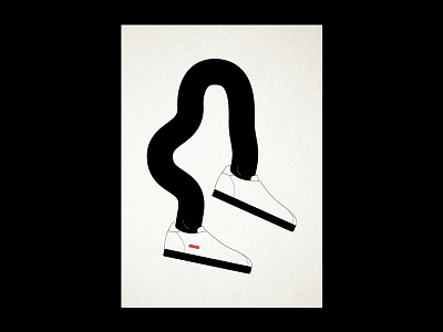 Kicks akronim artwork design graphicdesign illustration minimalist sneaker tshirt vector