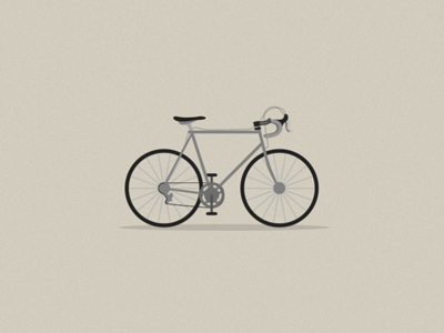 Bicycle [GIF] animation bicycle bike gif illustration road bike wheels