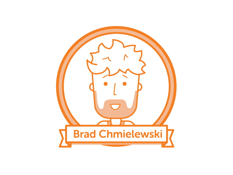 LooseKeys Character - Brad animated gif brad chmielewski character gif illustration line loosekeys person team