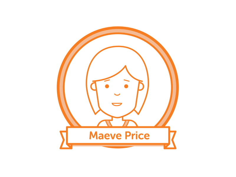 LooseKeys Character - Maeve animated gif character gif illustration line loosekeys maeve price person team