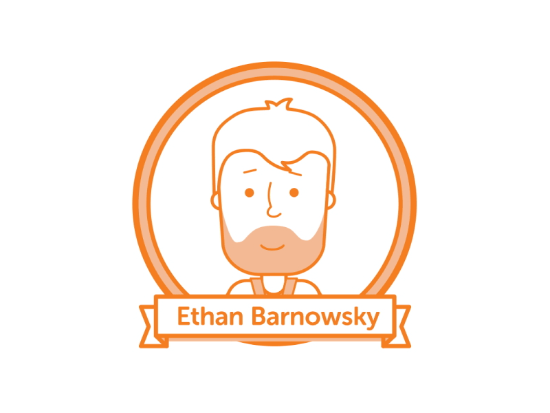 LooseKeys Character - Ethan animated gif character ethan barnowsky gif illustration line loosekeys person team