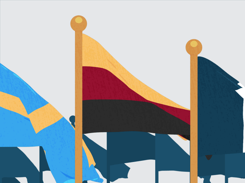 Waving Flags country education flag gif loop nations wave waving