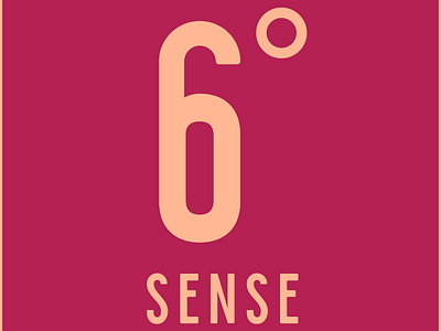 Sixth [Degree] Sense brand identity logo packaging product design