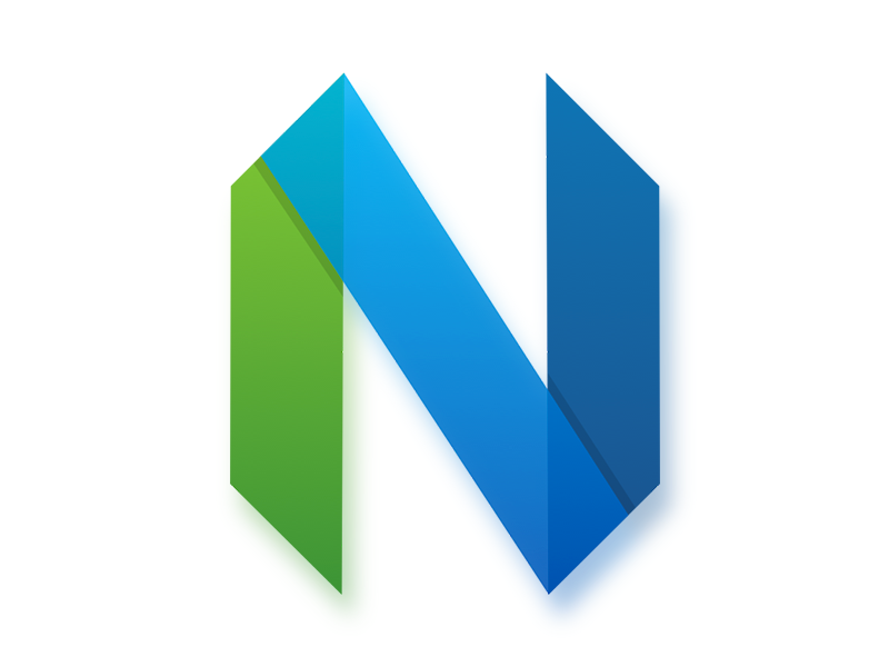 Logotyp för Neovim