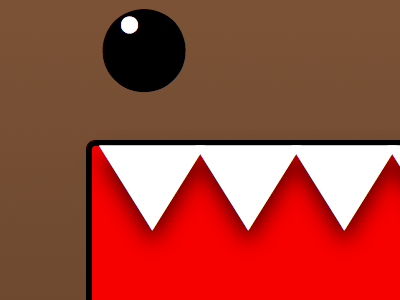 Domo w/ no images - CSS only brown css html unicode