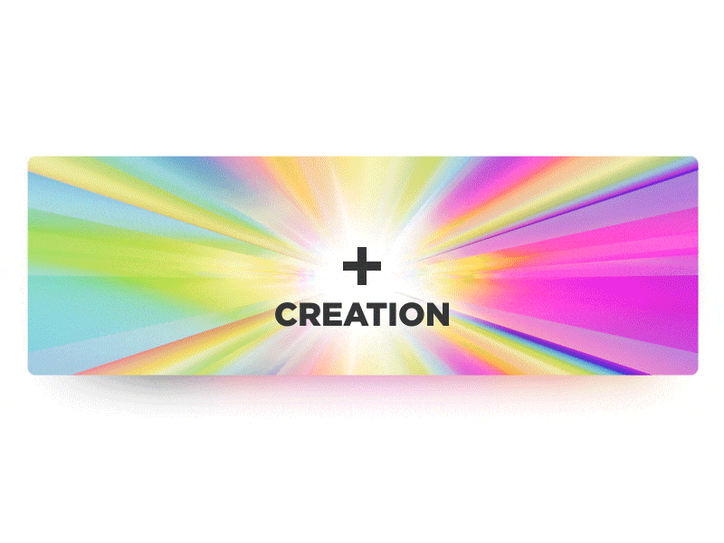 Spectrum button animation branding design glow loading logo motion ui