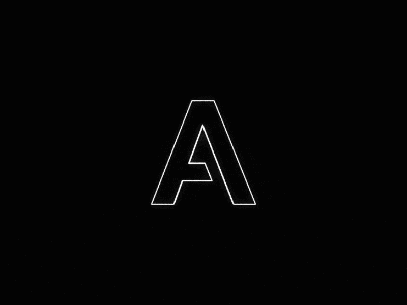 A 3d animation app bend font loading motion motiondesign rotate