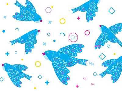 birds animation bird birds branding free freedom illustraion illustration pattern swallow swallows vector
