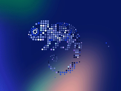 Adaptability A ae animated gif animation chameleon corporate design expressions screensaver vector
