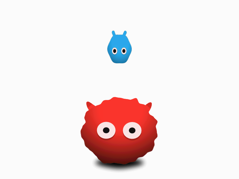 Bouncing ball monsters after affects after effects aftereffects animation animation after effects ball basics bounce cute friends monster