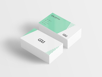 GR-1 Business Cards branding business business card design flat flatdesign identity branding mockup print vector