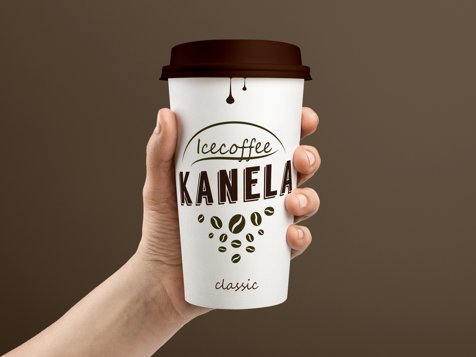 Канела Ајс кафе / Kanela Icecoffee to go by Dean Stojkovski on Dribbble