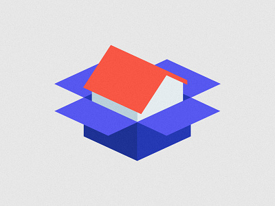 Prefabricated houses logo clean design flat illustration logo minimal vector