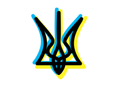 Logo for the Ukrainian community