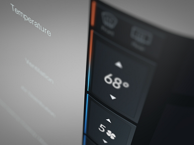 Tesla Edge UI Concept Perspective