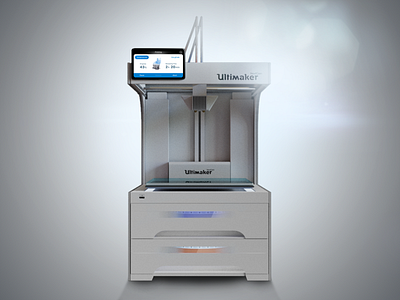 Ultimaker NextGen 3D Printer 3dprinter nextgen touchscreen ui ultimaker