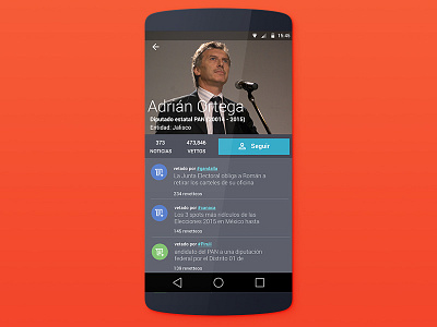 UI for android android lollipop ui