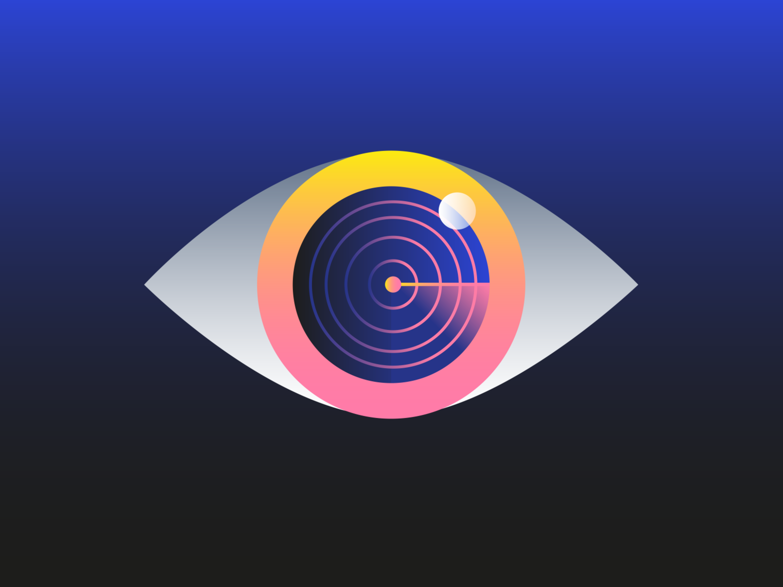 Privacy 👁️ blue confidential data protection eye eyeball gdpr hack hacker illustration privacy private safety scan searching smart spy spying stealth vision