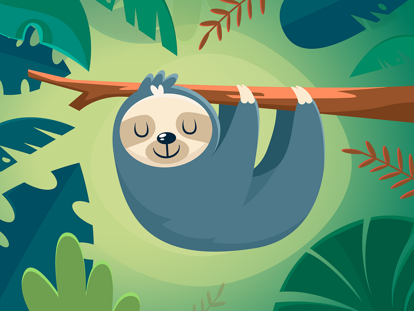 Browse thousands of Sloth images for design inspiration | Dribbble