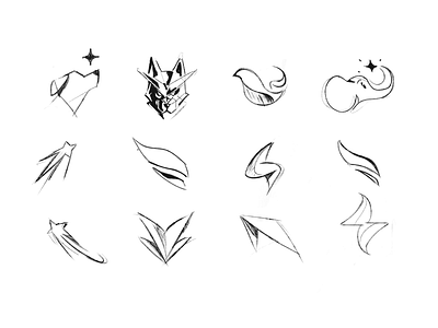 Logo Sketches animal brand branding character design forms ideastorm it lineart logo mark mascot sketch sketchbook