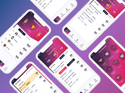 (1/4) Hey Roomie 👋 - Task Manager app for flatmates interaction design mobile app uiux