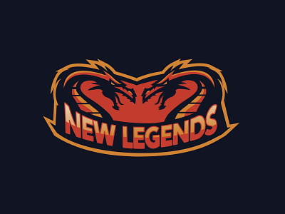 New Legends Dragon Esport Logo