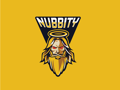 God Esport Logo badge cool logo design e sport esport esport logo esport mascot logo esport team esports gaming logo god god logo gods gods esport gods head logo gods logo hades logo twitch logo yellow logo zeus logo