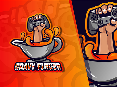 GravyFingerz Esport Logo badge controller esport controller gaming logo cool logo e sport esport logo esport mascot logo esport team gaming logo god hand god hand logo gravy fingerz logo gravy logo hand esport logo logodesign mascot logo twitch logo