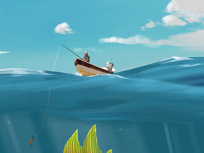 Fishing Boat designs, themes, templates and downloadable graphic