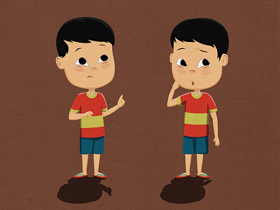 Twins after effects animation digital art photoshop doodle