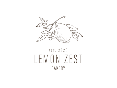 Logo for bakery "Lemon Zest"