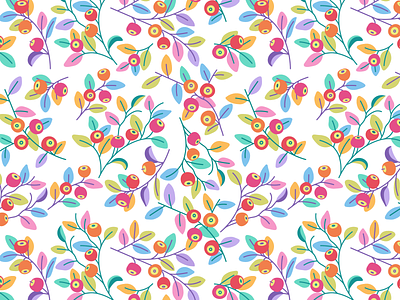 Bright berry pattern berries berries pattern berry bright bright pattern pattern pattern design seamless pattern vector
