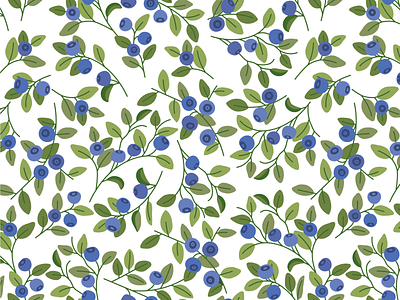 Bilberry pattern berries berry berry pattern bilberry pattern pattern design seamless pattern vector