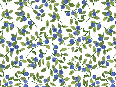 Bilberry pattern