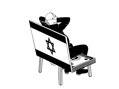 Israel prime minister on the defendants' bench blackandwhite branding branding design concept design digital digital illustration digitalart graphic illustration illustration art illustrations illustrator israel israel illustrator telaviv ui