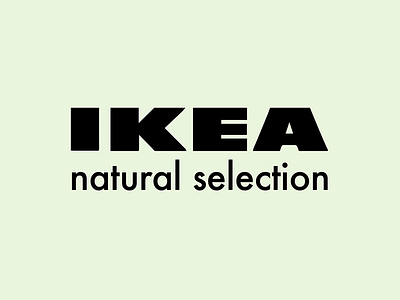 Ikea redesign logo and tagline