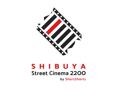 Shibuya Street Cinema Logo brand cinema crossrowds event film japan logo shibuya short vector